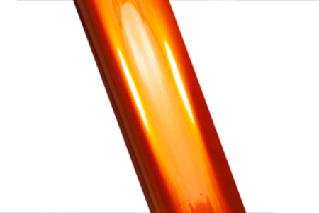 つや消し オレンジの箔