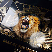 盛りが上げ箔加工の写真