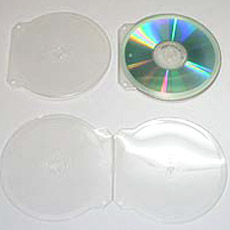 シェル型CD・DVDケース